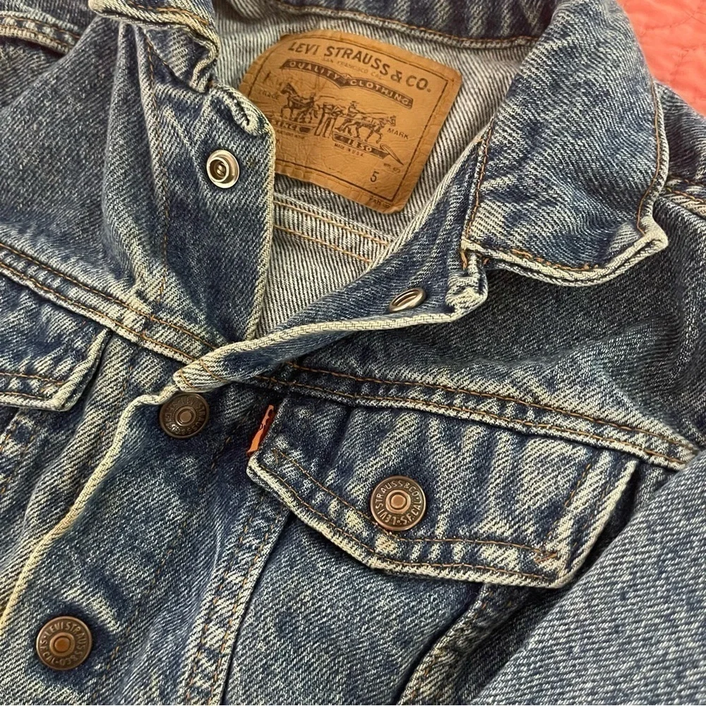 Levi’s orange tab jean jacket